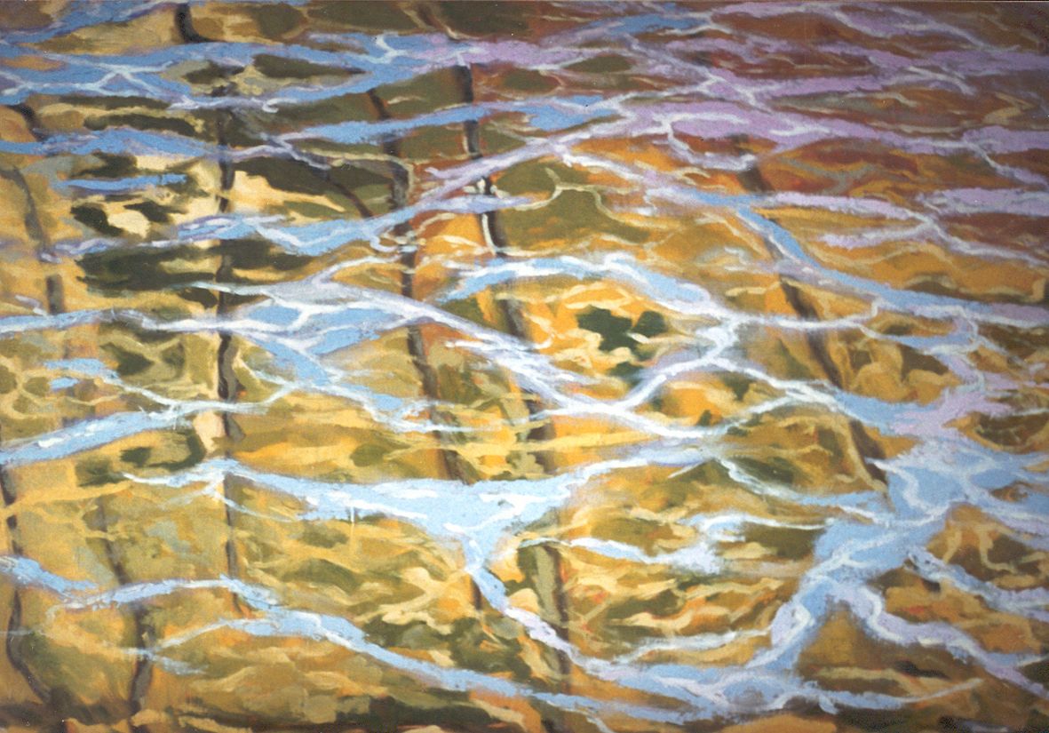 Agua sobre roca